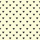 Papel de Parede Adesivo Sala Geométrico Fundo Amarelo Claro Com Triângulos Pretos 2d 3m Papel de Parede Adesivo Sala Geométrico Fundo Amarelo Claro Com Triângulos Pretos 2d 3m
