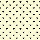 Papel de Parede Adesivo Sala Geométrico Fundo Amarelo Claro Com Triângulos Pretos 2d 3m Papel de Parede Adesivo Sala Geométrico Fundo Amarelo Claro Com Triângulos Pretos 2d 3m