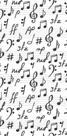 Papel De Parede Adesivo Sala Quarto Notas Musical CL 24