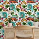 Papel De Parede Adesivo Summer Surf N014187 0,58x2,5M Papel De Parede Adesivo Summer Surf N014187 0,58x2,5M