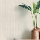 Papel De Parede Adesivo Textura Linho Tons Bege Rolo 3m