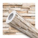 Papel de Parede Adesivo Tijolinho Canjiquinha Bege Pedra Moderno Quarto Sala de Estar Papel de Parede Adesivo Tijolinho Canjiquinha Bege Pedra Moderno Quarto Sala de Estar