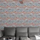 Papel de Parede Adesivo Tijolo Rustico NP106 Rolo 0,58x3M