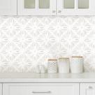 Papel de parede Aniboo Modern Geometric Peel and Stick 44 cm x 10 m
