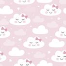 Papel de Parede Autoadesivo Vinílico Reforma Quarto Infantil Bebê Nuvem Rosa Chuva de Amor Papel de Parede Autoadesivo Vinílico Reforma Quarto Infantil Bebê Nuvem Rosa Chuva de Amor