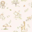 Papel De Parede Autocolante Animais Aquarela Adesivo Lavável com Vários Modelos Infantil Papel De Parede Autocolante Animais Aquarela Adesivo Lavável com Vários Modelos Infantil