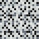 Papel de Parede Autocolante Pastilhas Quadriculada Cinza Com Alguns Quadrados Preto E Branco Papel de Parede Autocolante Pastilhas Quadriculada Cinza Com Alguns Quadrados Preto E Branco