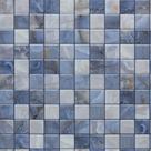 Papel De Parede Azulejo Clássico Tons De Azul - 3,30x0,50m