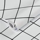Papel de Parede Azulejo Losangulo Branco Lavavel Branco