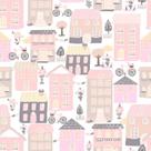 Papel de Parede Bambine Vila Candycolors Rosa BA0019