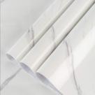 Papel de parede BAYYA White Marble Autoadesivo Vinil 5m