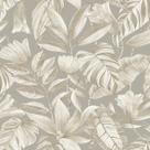 Papel de Parede Belize Folhagem Cinza BZ3103