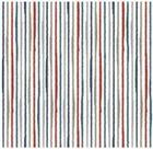 Papel De Parede Bobinex Revoada - Listra Aquarela Azul, Cinza E Vermelho 4425