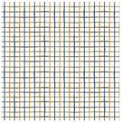 Papel De Parede Bobinex Revoada - Xadrez Aquarela Azul, Militar E Mostarda 4422
