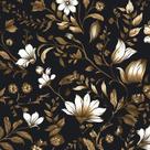 Papel de parede BOKEBEVE Retro Leaf Peel and Stick 44,45x498,47cm