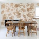 Papel de Parede Bolinhas e Círculos Tons Terrosos Painel 9m² Papel de Parede Bolinhas e Círculos Tons Terrosos Painel 9m²