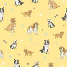 Papel de Parede Bosque da Imaginação Infantil Amarelo 80942 Papel de Parede Bosque da Imaginação Infantil Amarelo 80942