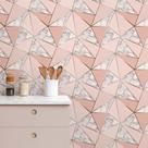 Papel de Parede Branco e Dourado Autoadesivo Lavável Realista Renove Sua Casa Sem Obra Escolha o Modelo:Zara RoseTama