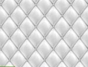 Papel de Parede Capitone Couro Cinza Claro 3D Cabeceira CO 06