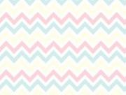 Papel de Parede Chevron Tons Pastéis Quarto Bebe Menino e Menina