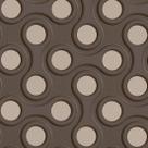 Papel de Parede DDD em 3D MAX 28335 Geométrico - Rolo: 10m x 0,53m