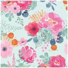 Papel de parede de vinil HAOKHOME Floral Cactus Peel Stick 44x1000 cm
