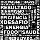 Papel De Parede Decorativo Academia Motivacional - 2,50m
