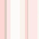 Papel de Parede Decorativo Baby Listrado Para Meninas em Tons Rosas, Marrom, Branco e Creme 3,3m