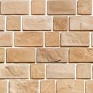 Papel de Parede Decorativo Tijolos Retangulares Claros 3,3m
