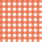Papel de Parede Doce Estilo Xadrez Laranja 82311