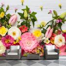 Papel de Parede Flor Rosa Floral Rosas Natureza Sala Painel - 235pcp