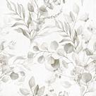 Papel de Parede Floral Cinza Naphite Peel and Stick 200 x 44 cm
