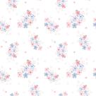 Papel de Parede Floral Rosa e Lilás Mini Infantil 2,70x0,57m Papel de Parede Floral Rosa e Lilás Mini Infantil 2,70x0,57m