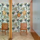 Papel de Parede Floral Tropical