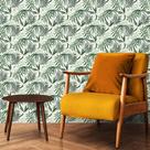 Papel de Parede Folhas Verdes
