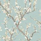 Papel de Parede Hana Floral Azul 19031