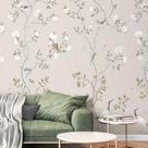 Papel de Parede Hana Floral Bege 19112