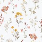 Papel de Parede Hana Floral Vermelho 19013
