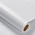 Papel de parede Heroad Peel and Stick Wood Contact Paper branco
