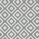 Papel de parede importado estampa geométrica na cor cinza Avalon 208