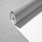 Papel de Parede Importado Textura Linho Cinza Escuro Vinílico VT25 - Rolo de 10 metros Papel de Parede Importado Textura Linho Cinza Escuro Vinílico VT25 - Rolo de 10 metros