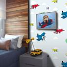 Papel de Parede Infantil Aviões