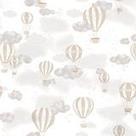 Papel de parede infantil bobinex sonhos - balão bege ref 4245