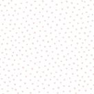 Papel de Parede Infantil Corações Branco/Rosa Fofura Baby FF4022