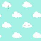 Papel de Parede Infantil de nuvens FOFURA Baby FF4013. Papel de Parede Infantil de nuvens FOFURA Baby FF4013.