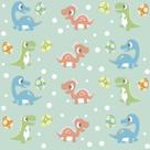 Papel De Parede Infantil Dinossauros Baby