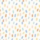 Papel de Parede infantil, Mini Pinceladas revoada 4411.