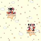 Papel de Parede Infantil Minie e Michey - Fundo Creme Fantasy B581504 Papel de Parede Infantil Minie e Michey - Fundo Creme Fantasy B581504