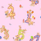 Papel de Parede Infantil Números, 1, 2, 3, 4 e 5 Lilás Fantasy A380303 Papel de Parede Infantil Números, 1, 2, 3, 4 e 5 Lilás Fantasy A380303