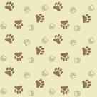 Papel De Parede Infantil Patinhas Cachorro